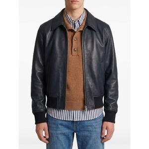 Ami Paris Black Jackets - Leather Jackets Men